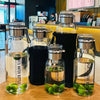 Large Capacity Glass Water Bottle Transparent