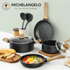 Nonstick cookware set, pots and pans, 8pcs