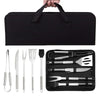 BBQ Grill Tool Set Stainless Steel Barbecue Ing Tools Outdoor Camping Cooking Accessories Kit with Bag